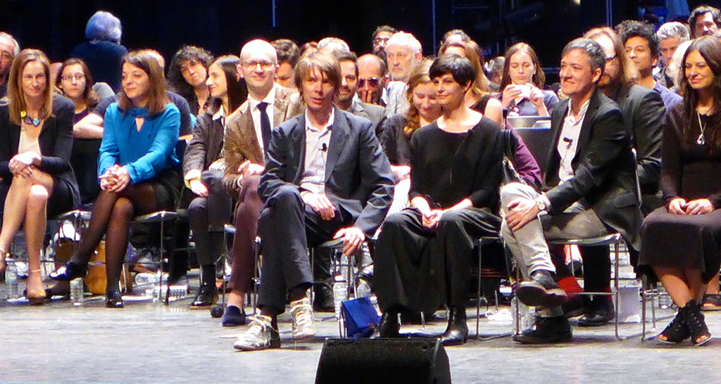 第十四届文献展艺术总监Adam Szymczyk和他的团队. （全文摄影：Kaelen Wilson-Goldie)