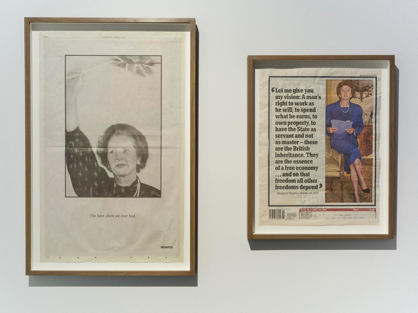 厄休拉·迈耶（Ursula Mayer），“不是诅咒，也不是还价，而是赞美诗”展览现场，Audain Gallery, 2014. 摄影：Blaine Campbell.