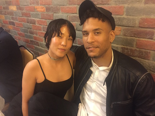 艺术家Xavier Cha与编舞家Rafael Reynoso.