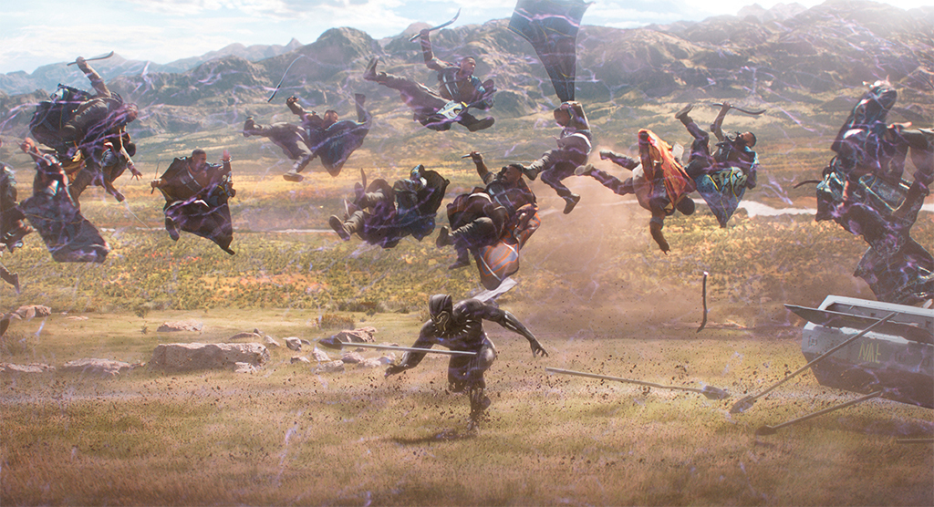 瑞恩·库格勒，《黑豹》，2018，4K影像，彩色，有声，134分钟.