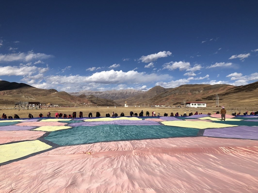 赵要，《精神高于一切》，2016-18. 摩耶寺，玉树藏族自治州. 摄影：多尕.