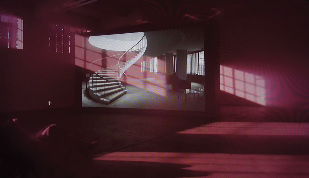 巴努·钦内图，《1 January 1970–21 March
2018 · H O W B E I T · Guilty feet have got no rhythm ·Keçiboynuzu · AS IS · MurMur · I measure every grief I meet · Taq u Raq · A piercing Comfort it affords · Stitch · Made in Fall. Yes. But. We had a golden heart. · One day soon I’m gonna tell the moon about the crying game》，2018，22频数码录像，46685个图像文件，彩色有声，时长128小时22分. 展览现场，伦敦奇森哈勒画廊.