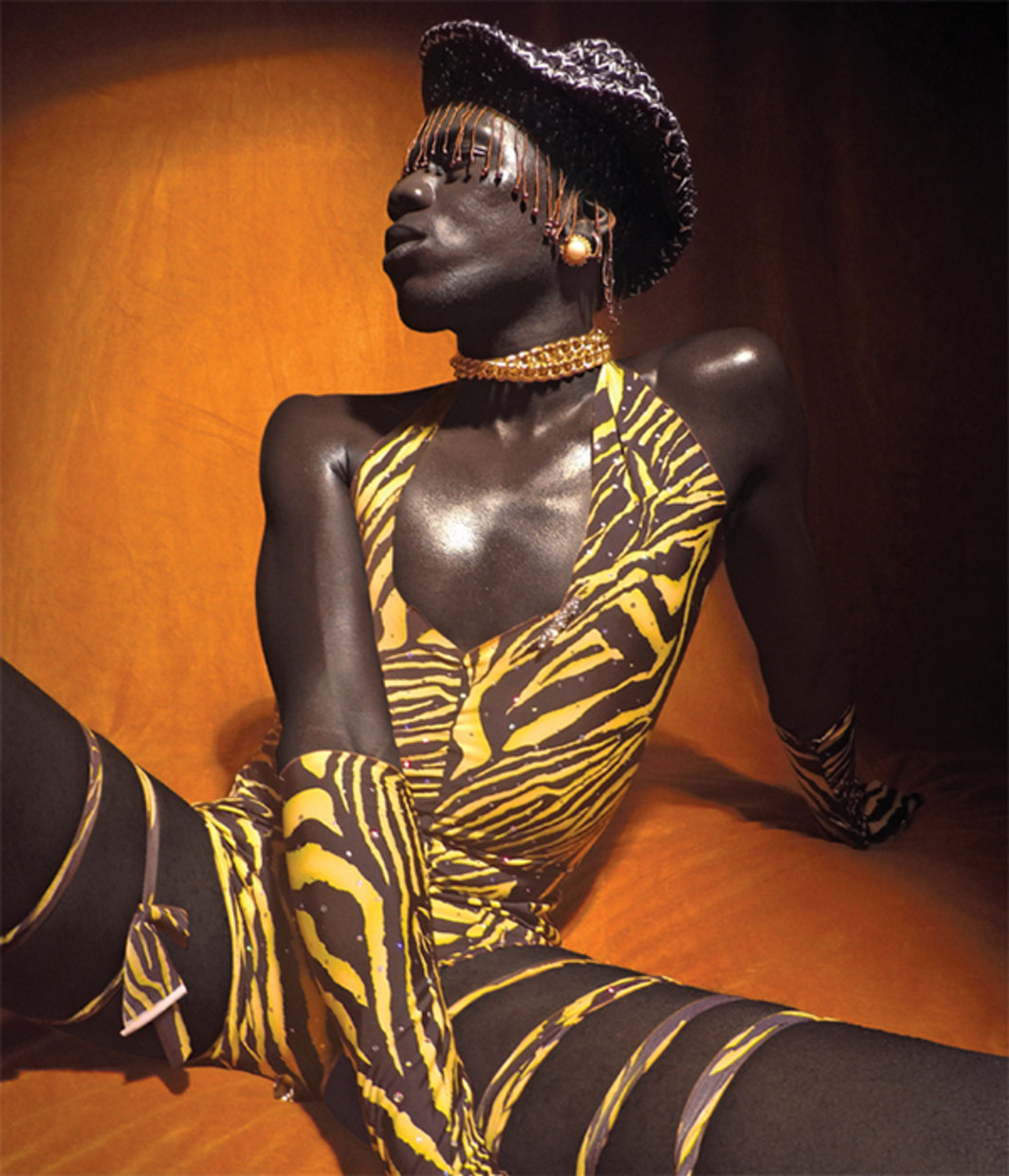 Yves Tumor 2016年专辑《Serpent Music》宣传图. 摄影：Daniel Sannwald.