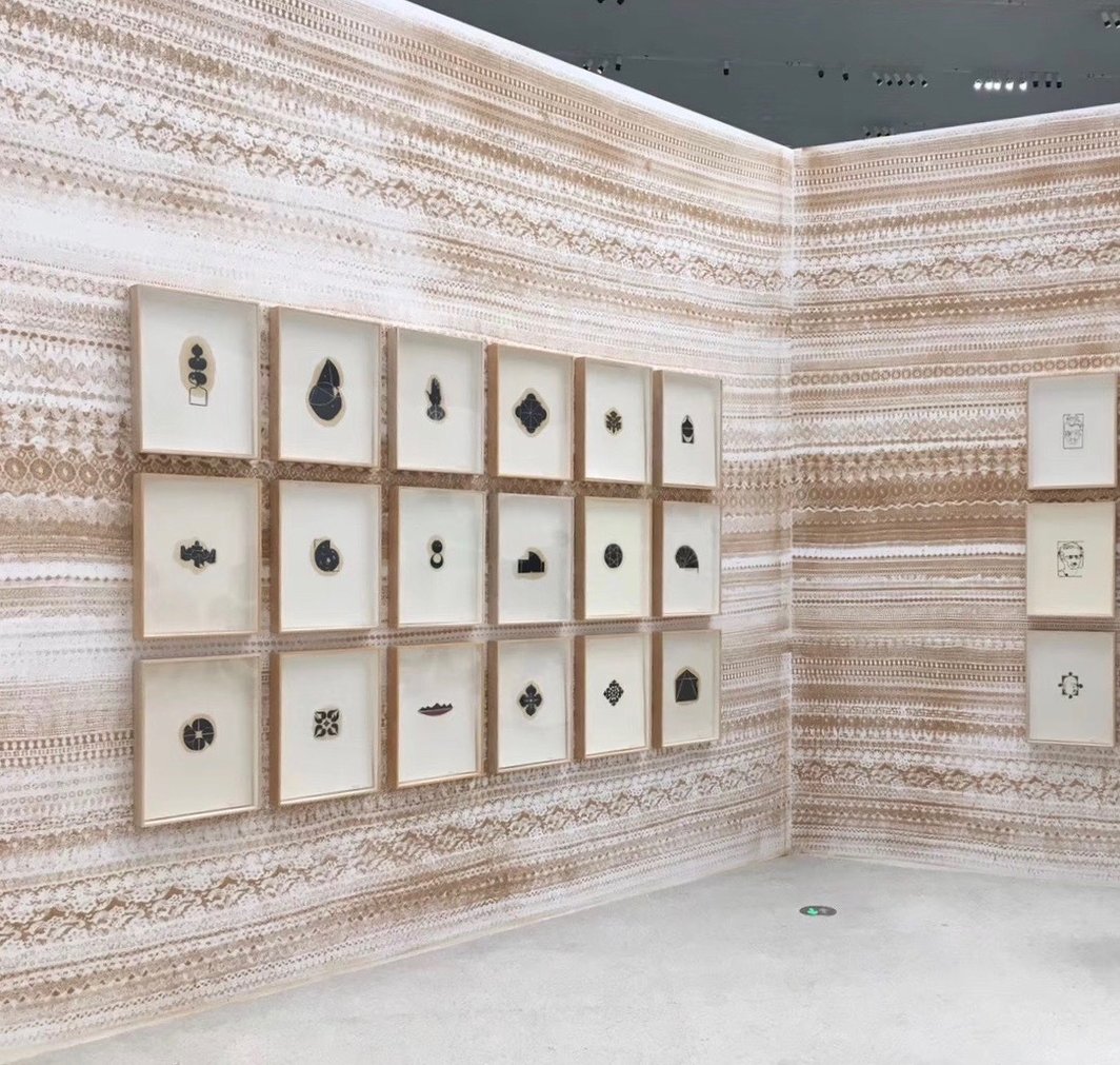 杨茂源的作品《日夕里亚》（2015）在展览现场.