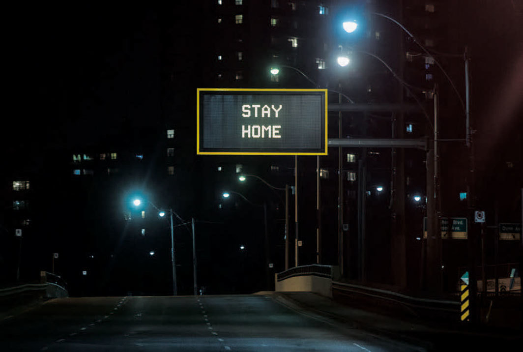 2020年3月25日的多伦多. 摄影：Cole Burston/Bloomberg/Getty Images.