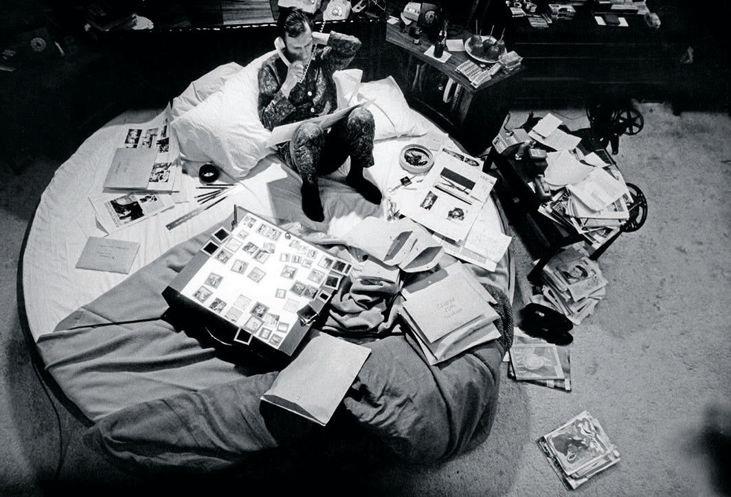 休·海夫纳，芝加哥，1966年. 摄影: Burt Glinn/Magnum Photos.