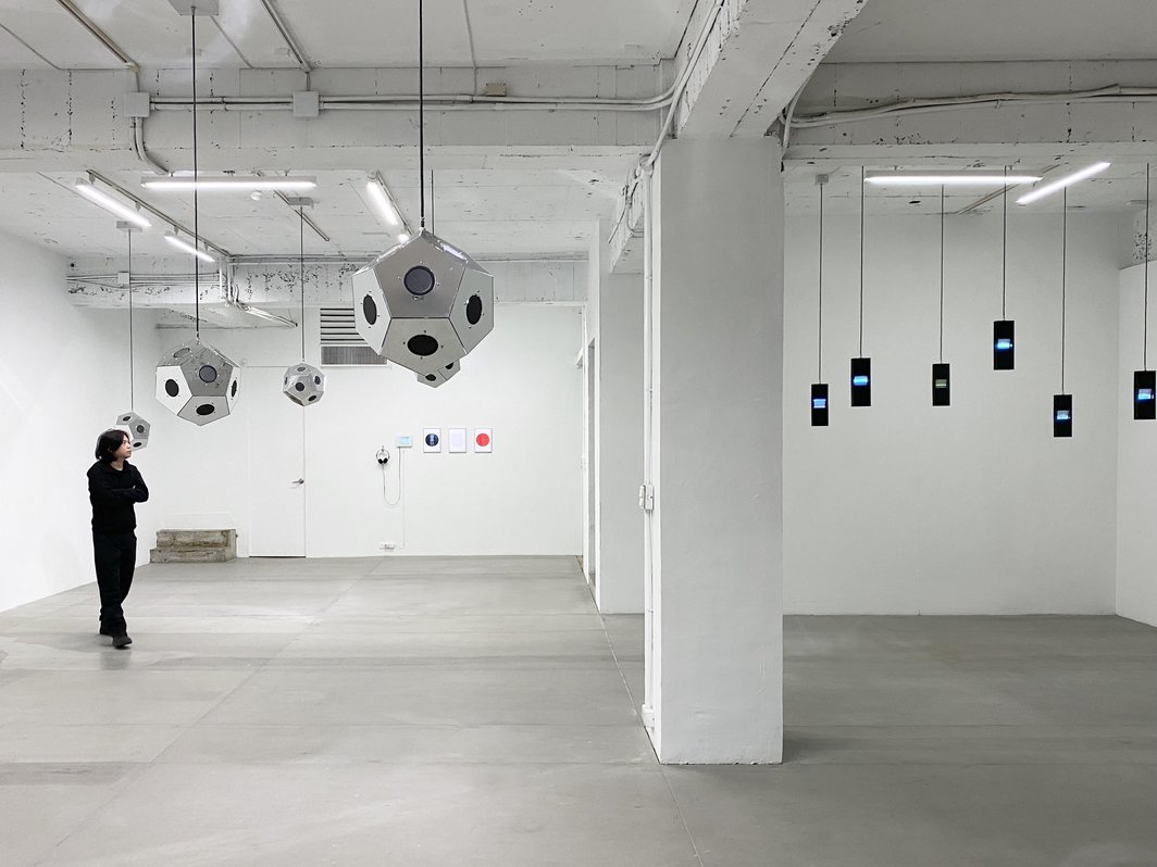 王福瑞，“噪音寂静”，2020，展览现场.