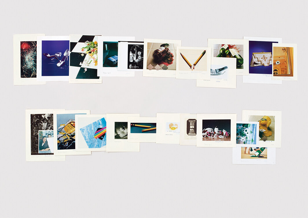 泰伦·西蒙，《文件夹：破碎的物》（Folder: Broken Objects），2012，喷墨打印，装裱后尺寸47 × 62". 来自“跳蚤眼睛的颜色：图片集”（“The Color of a Flea’s Eye: The Picture Collection”）系列，2013. 