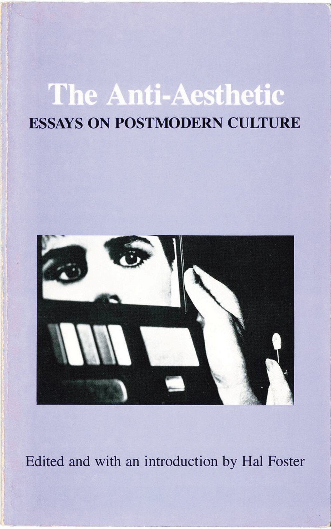 《反美学：后现代文化论集》封面，由哈尔·福斯特主编（Bay Press，1983）.