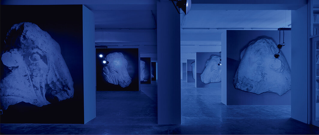 “雷恩·塔贝（Rayyane Tabet）：回归”展览现场，2023，Sfeir-Semler Gallery，贝鲁特.
