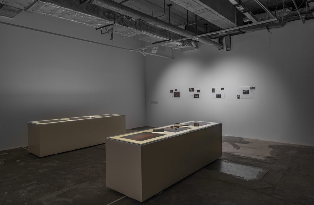 沈莘，“一，至河漫滩”展览现场，2023.