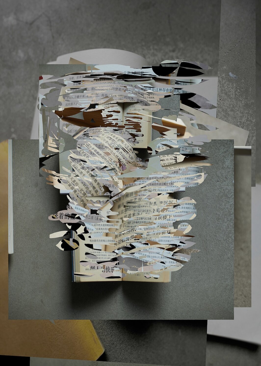 范西，《风景》，2023，哈勒姆勒收藏级相纸、鸡翅木外框，25x18 cm.