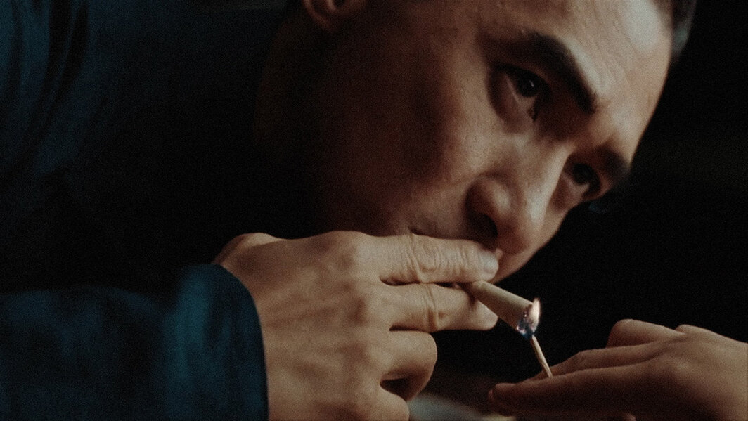 何子彦，《无名》，2015，双通道高清录像投影，彩色有声，时长21分51秒.