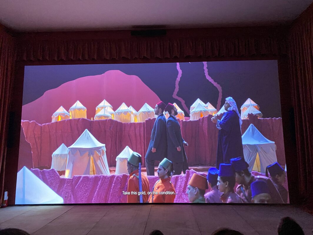 埃及馆展览现场.