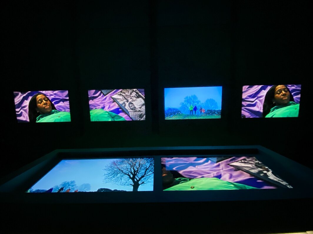 英国馆展览现场.