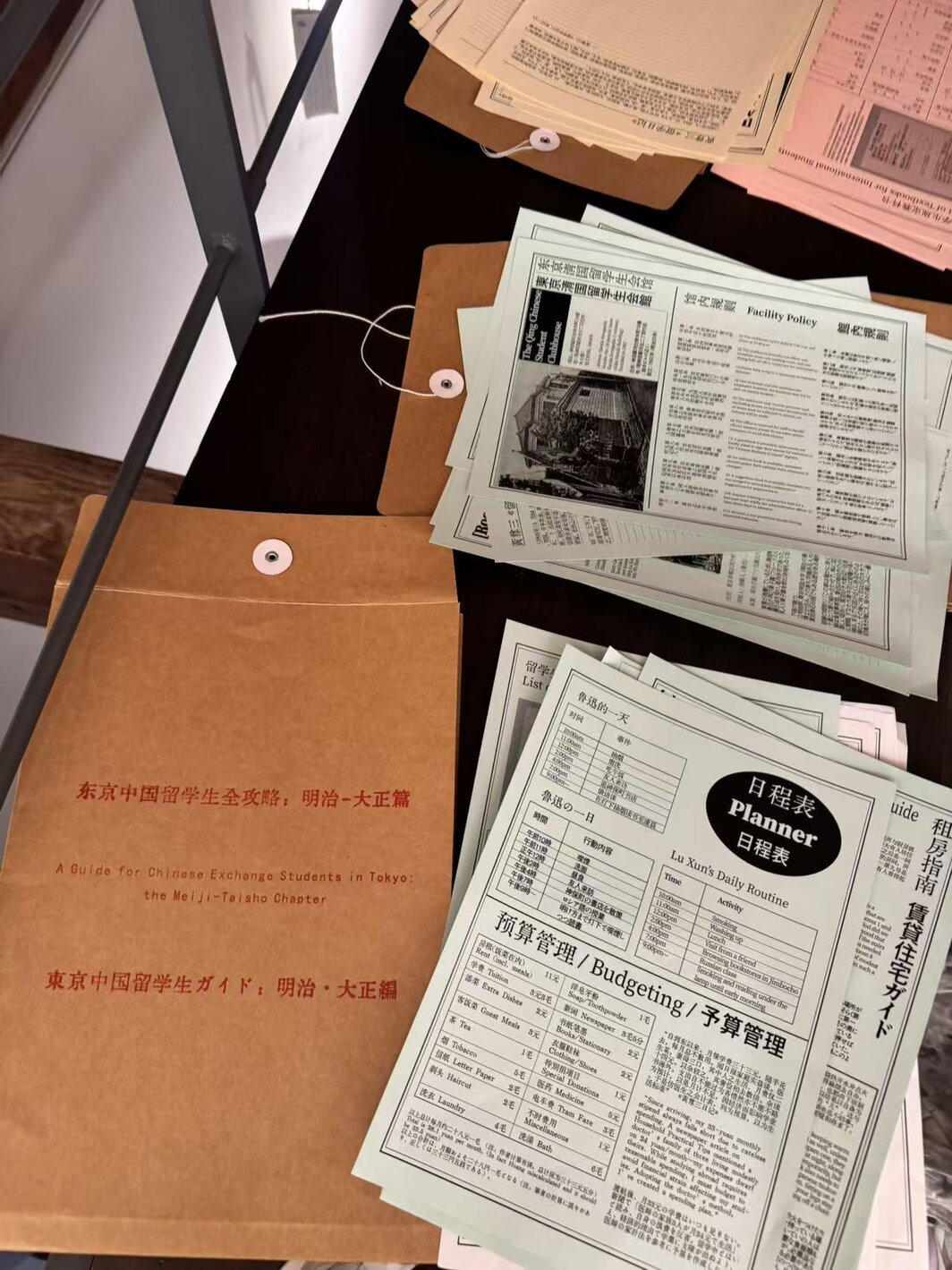 金雪妮、刘笑容、李婧文、刘怡之，《东京中国留学生全攻略 明治·大正篇》.