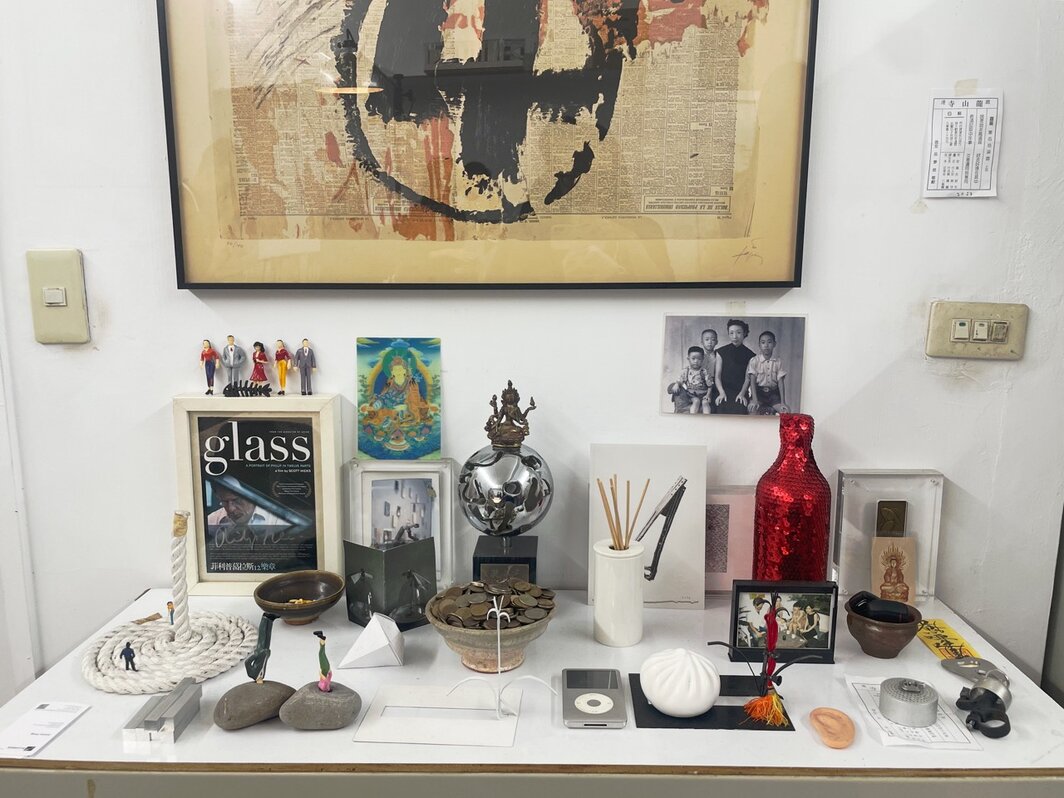 庄普工作室一角.