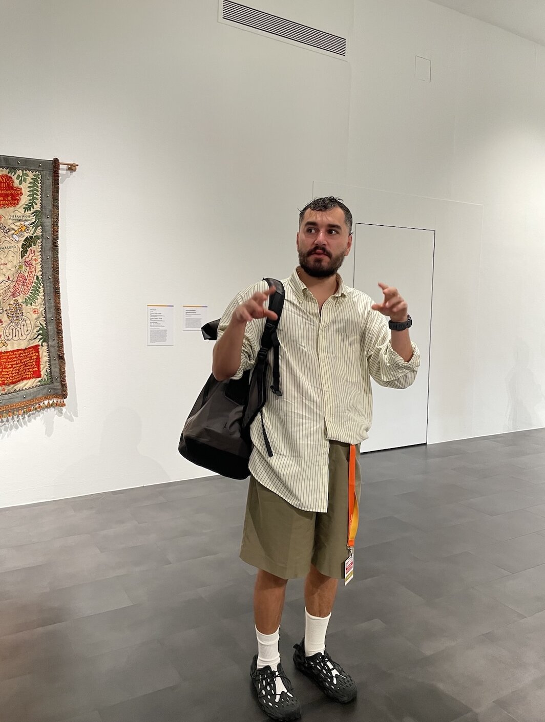 艺术家Faysal Altunbozar.