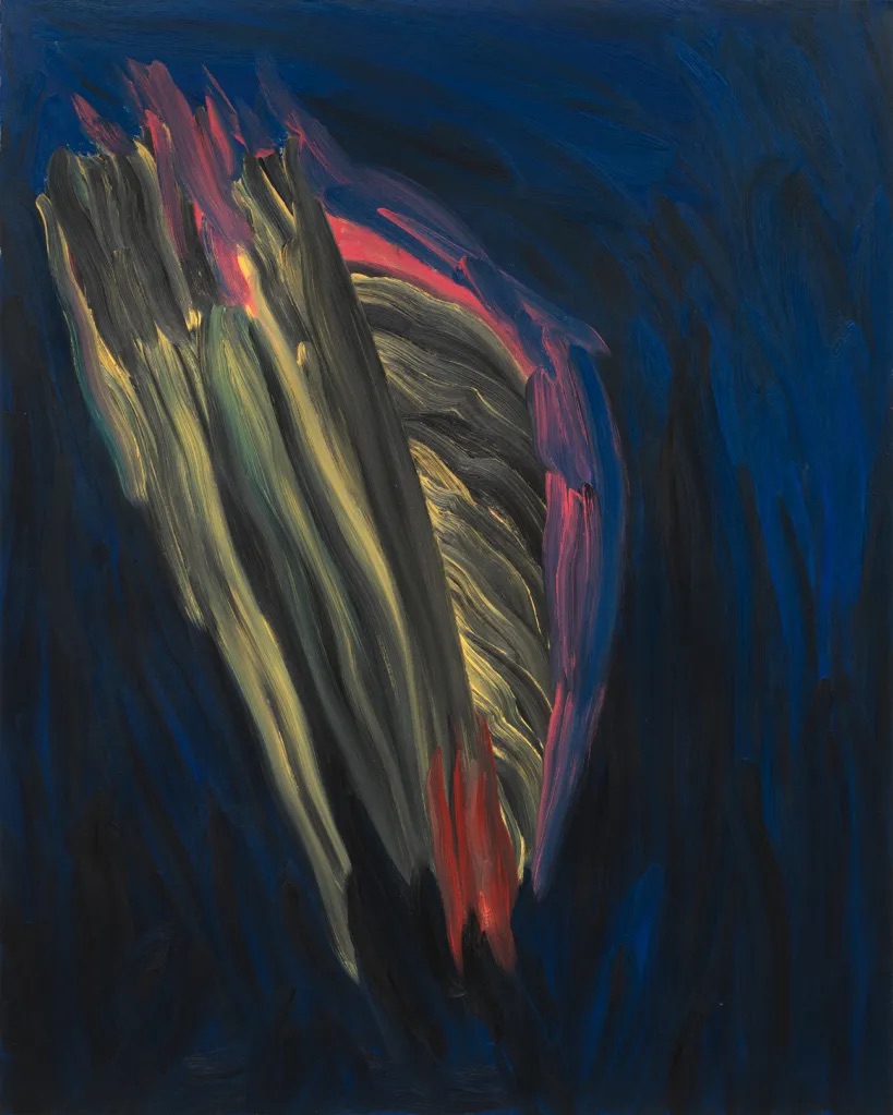 玛莎·戴蒙德，《路口》，1984，布面油画，60 × 481⁄8”.
