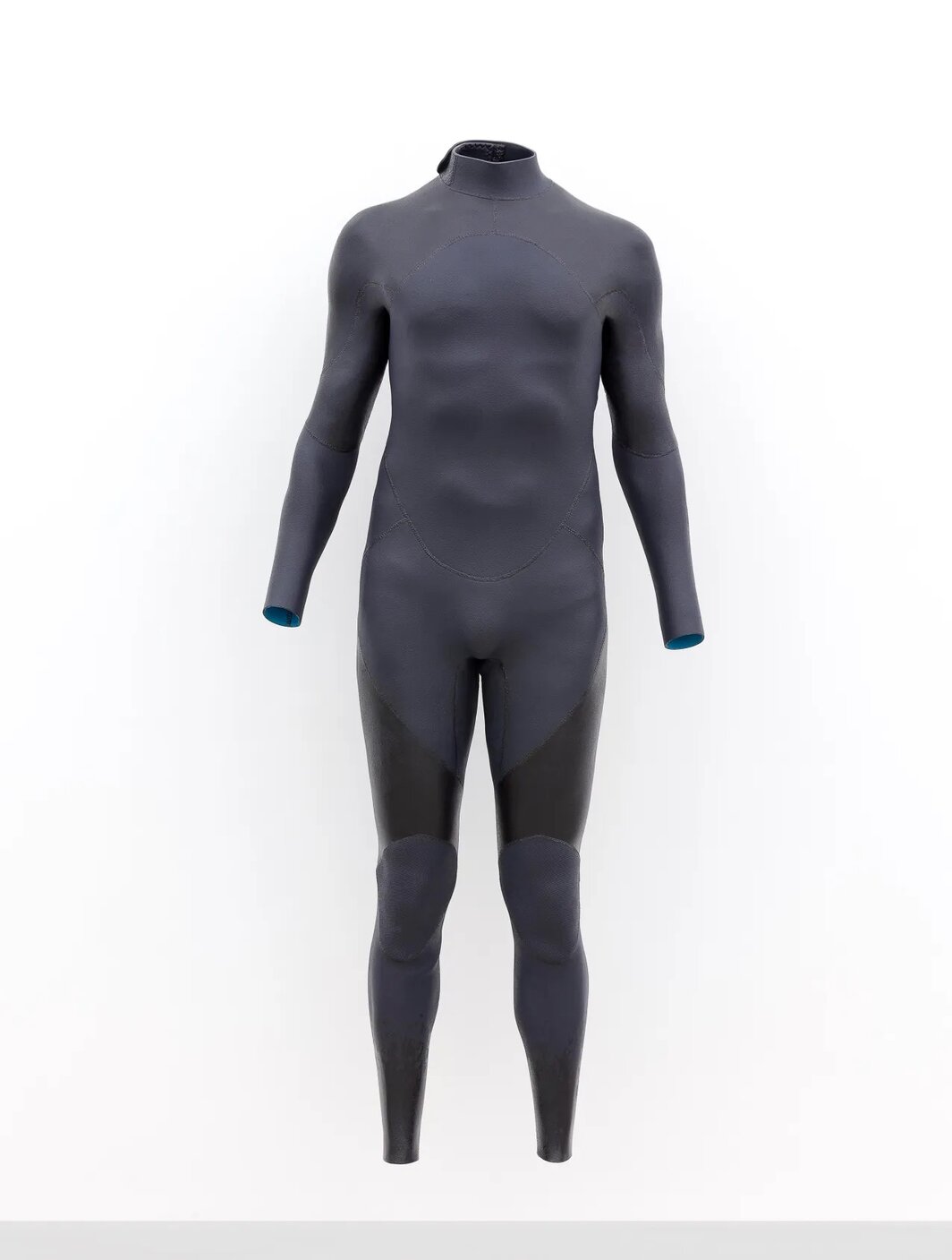 亚历克斯·以色列，《自画像（潜水服）》，2017，铝板丙烯，55 1⁄8 × 24 × 18英寸.