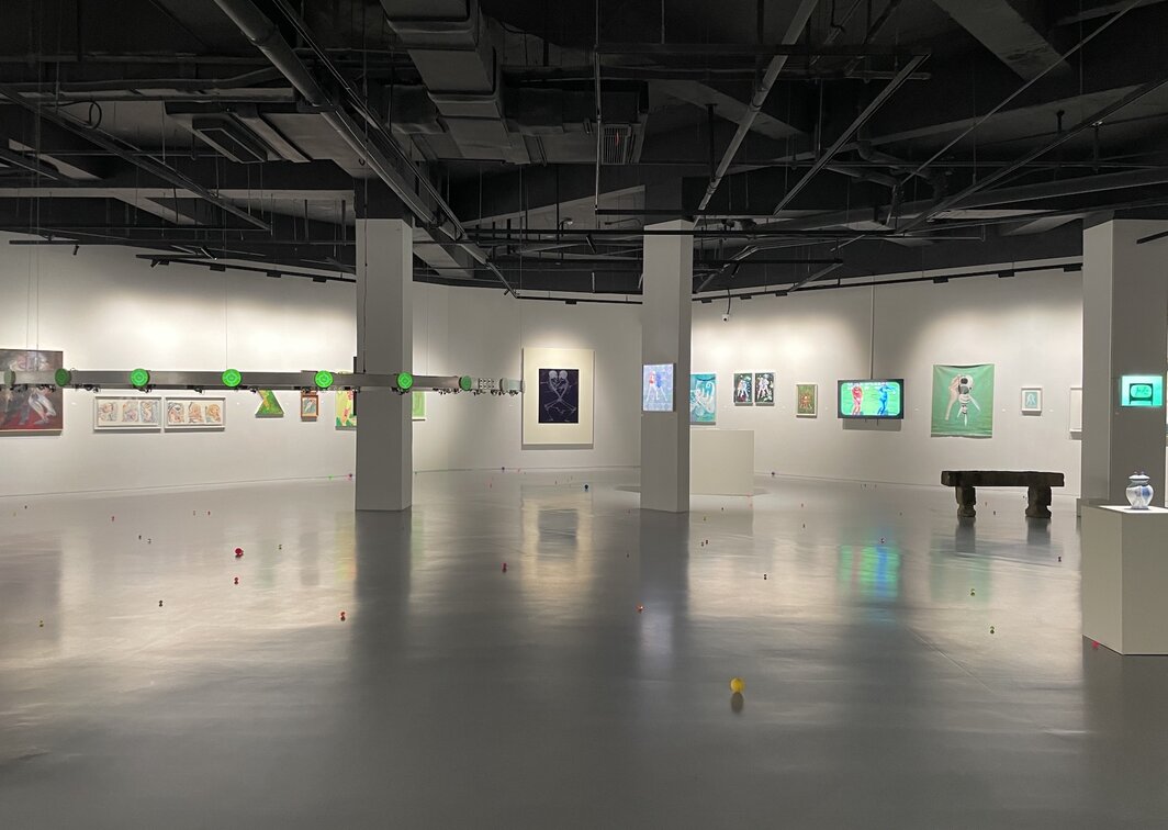 “Meme to Jam” 2.0展览现场，2025.