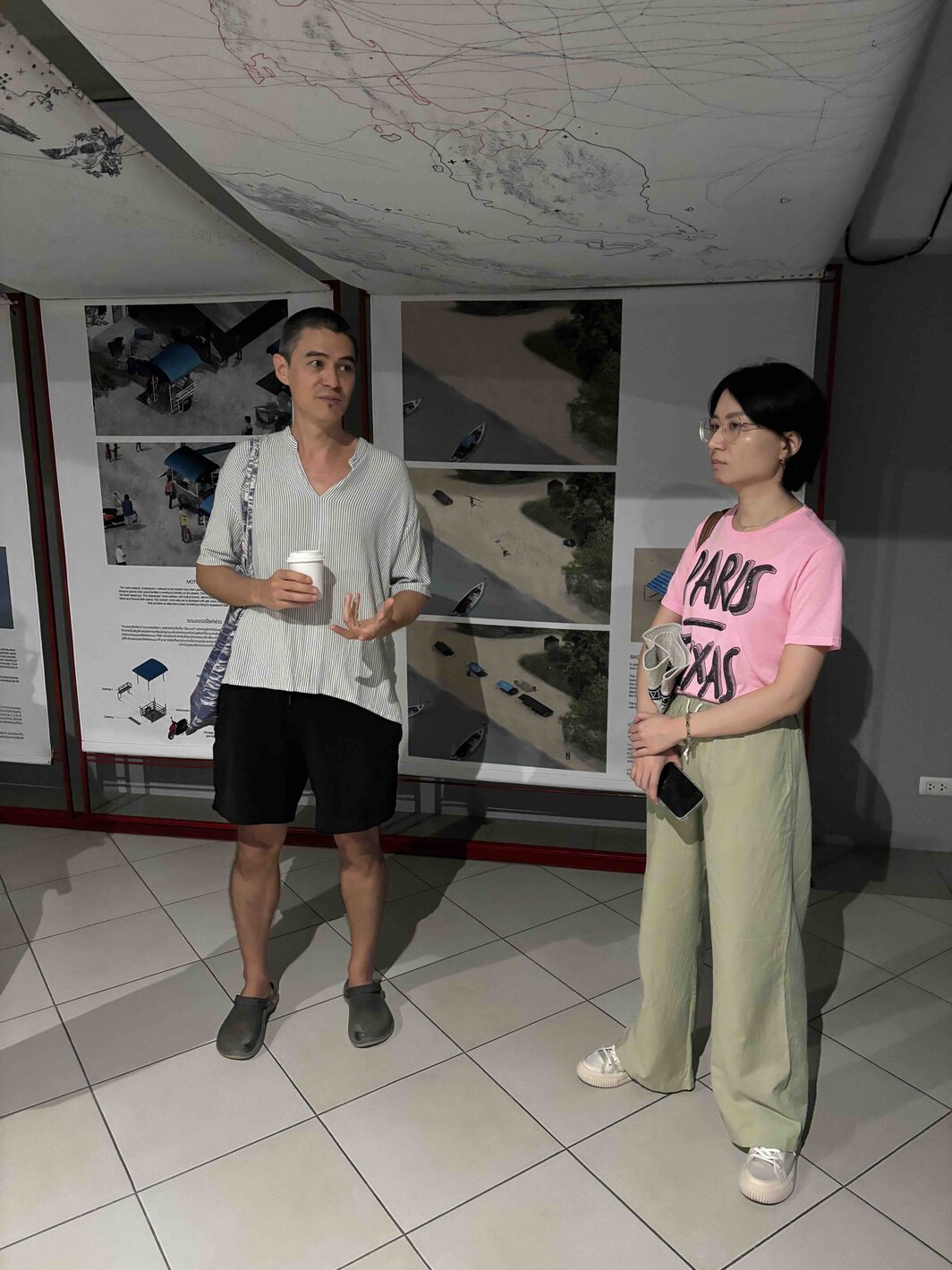 双年展策展人之一David Teh以及写作者李素超.