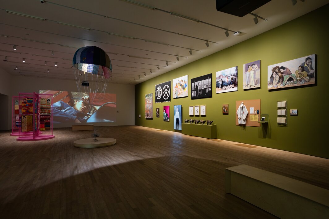 “保持在线：全球供应”展览现场，2026，图片提供：大馆当代美术馆，摄影：关尚智.