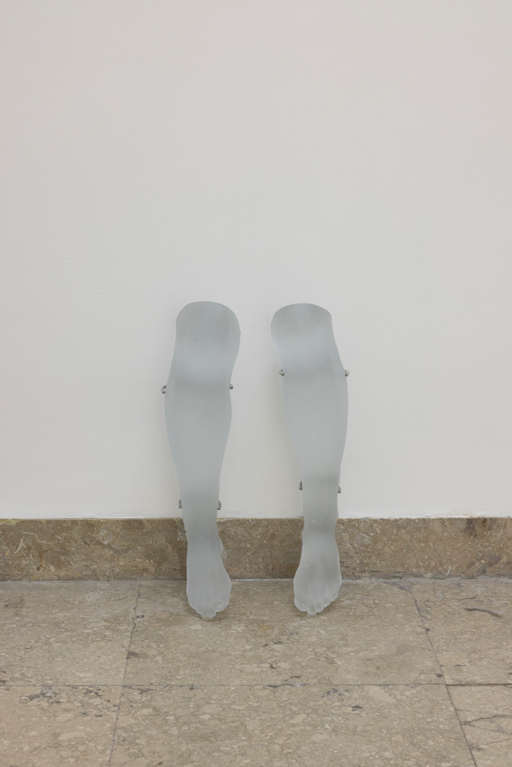 *“亨丽克·瑙曼与萧崇：废墟”（Henrike Naumann and Sung Tieu: Ruin ）展览现场，2026年，威尼斯双年展德国馆. 摄影：Andrea Rossetti.