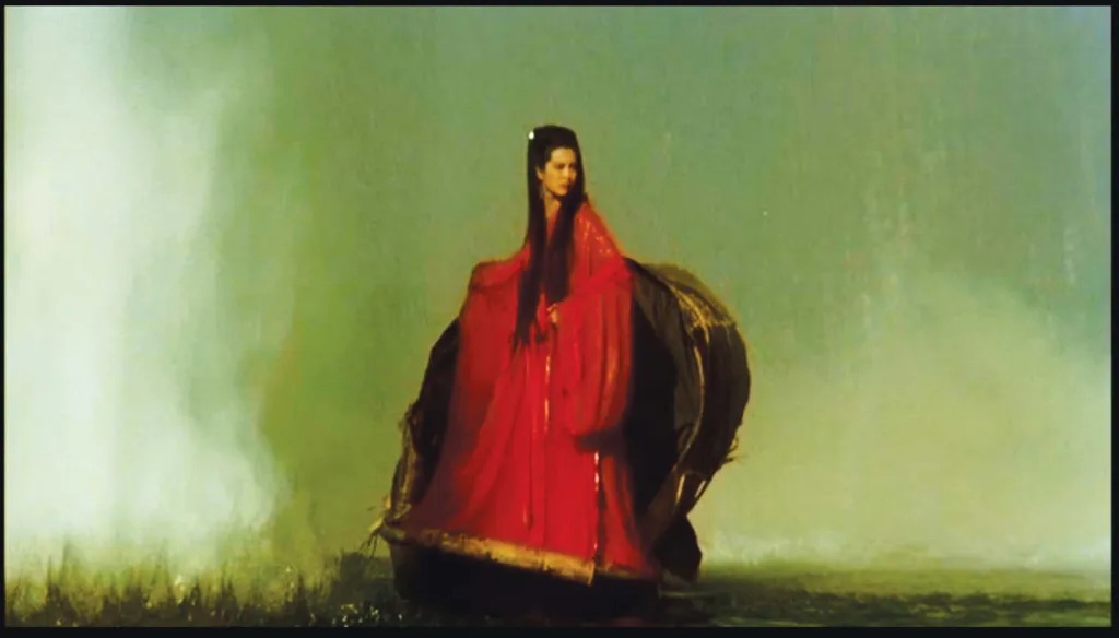 程小东、李惠民，《东方不败之风云再起》，1993年，35毫米，彩色、有声，98分钟；东方不败（林青霞饰）.
